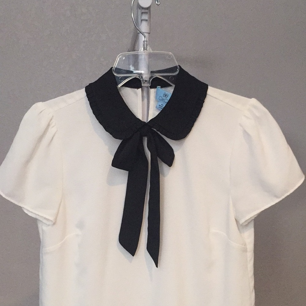 Peter Pan collar blouse